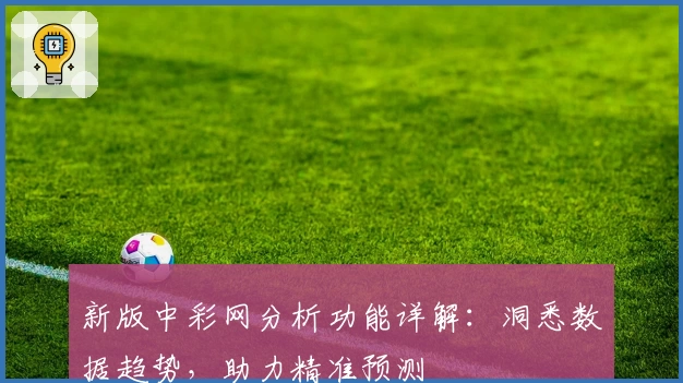 新版中彩网分析功能详解：洞悉数据趋势，助力精准预测